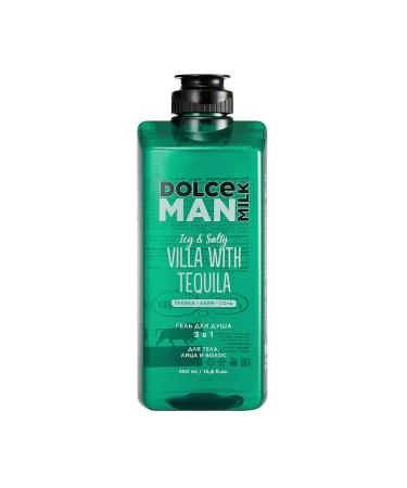 DOLCE MILK Shower gel 3 in 1 "tequila villa" MAN 460 ml