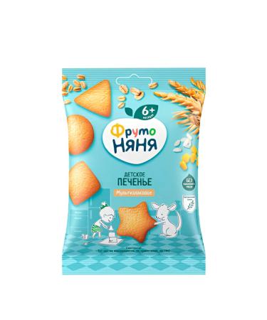 Frutonyanya Assorted cookies children's multi -selac + oatmeal 4x50g - Buy Online on GoSupps.com