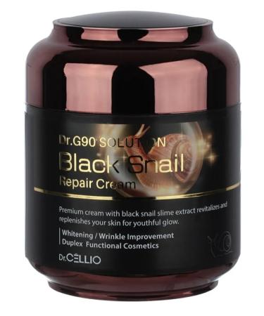 Dr CELLIO Dr.G90 Solution Black Snail Korean face cream 85g - Buy Online on GoSupps.com