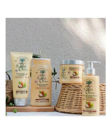 Le Petit Olivier Mask for hair is nutritious with shi oil olive and argan - Buy Online on GoSupps.com