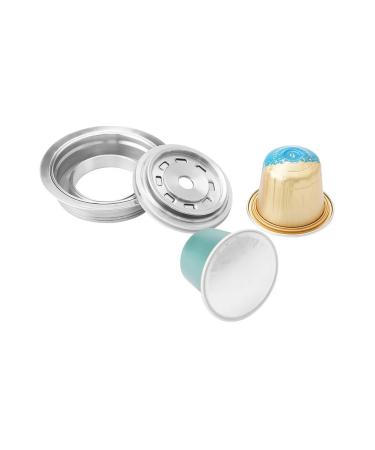 Stainless coffee capsule adapter for Nespresso Vertuo