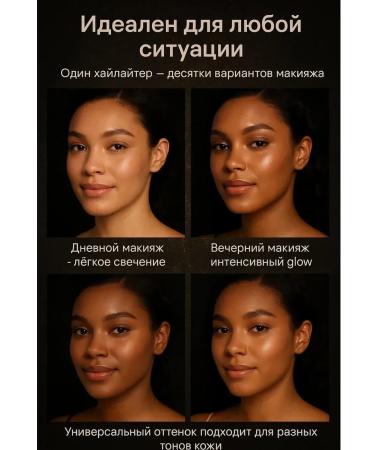 Er-Da Highlighter for the face and body dry flickering - Buy Online on GoSupps.com