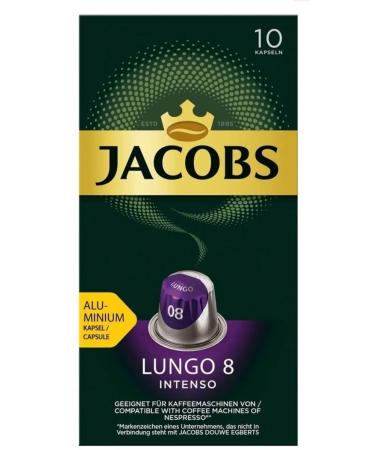 Coffee in Jacobs Lungo Intenso 10pcs