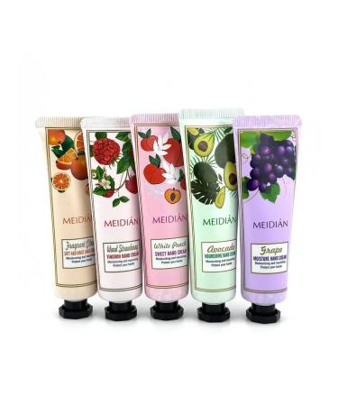 Sparkly Gift set of hand creams 5 pcs
