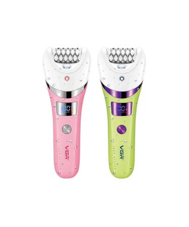 Multifunctional 5B1 epilator in stylish green design