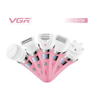 Multifunctional 5B1 epilator in stylish green design - Buy Online on GoSupps.com