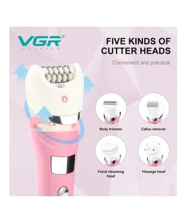 Multifunctional 5B1 epilator in stylish green design - Buy Online on GoSupps.com