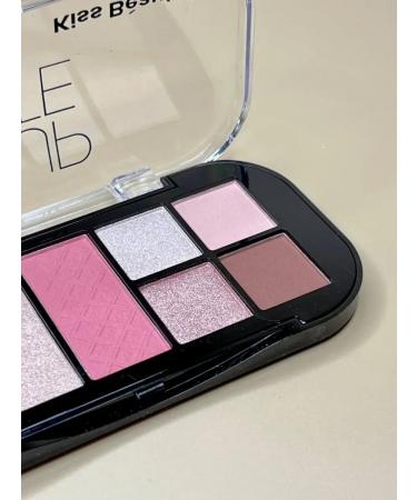 Liu Palette shadow blush and highlighter 7 flowers nude pink - Buy Online on GoSupps.com