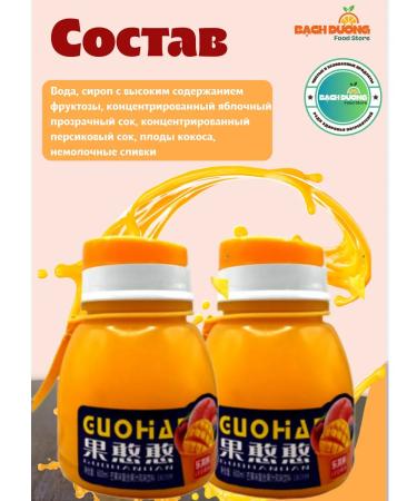 LEBIN Drink Zhenchun Taste Mango 600ml X 2pcs - Buy Online on GoSupps.com