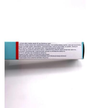 Bilioner Facial Bitter Cream Expigation 4% T rkiye - Buy Online on GoSupps.com