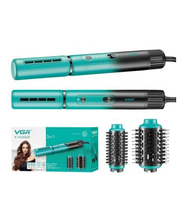 Universal hair styler 3V1 in bright green color - Buy Online on GoSupps.com