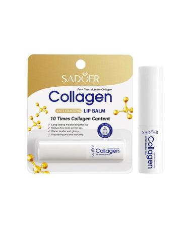 Sadoer collagen lip balm moisturizing