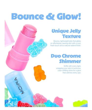 MOIRA Styk - ICY Glow Jelly Stick (004 Sunny Drip) - Buy Online on GoSupps.com