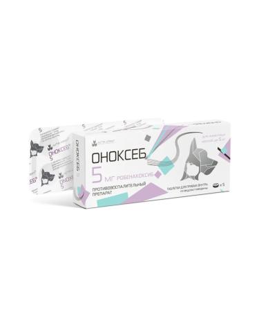 NitaFarm ONOKSEB 5 mg 5 tab. Pet