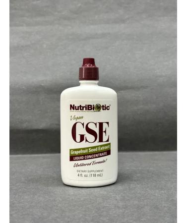 NutriBiotic GSE liquid concentrate with grapefruit seed extract 118 ml