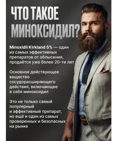 Kirkland Signature Lotion 5% for hair growth and beard - Buy Online on GoSupps.com