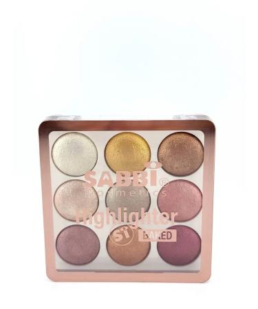 ZRN2 Palette highlighters 9 shades No. 2 - Buy Online on GoSupps.com