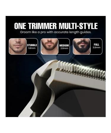 Compact hair trimmer with an accurate haircut