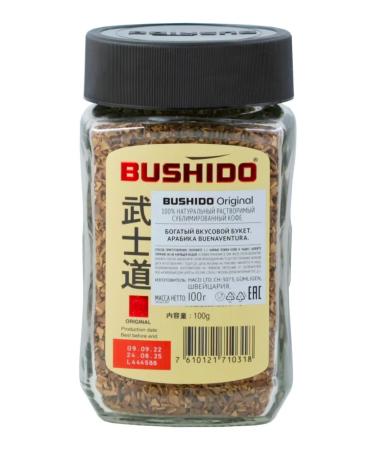 Bushido Soluble coffee Original 100 g x 2 pcs - Buy Online on GoSupps.com