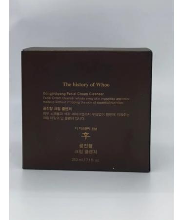 The History of Whoo Cleaning WHOO Facial Cream Cleanser - Buy Online on GoSupps.com