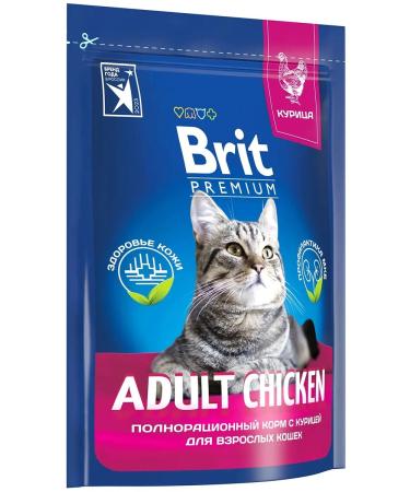 Brit Dry feed Premium for cats chicken 0.4 kg - Buy Online on GoSupps.com