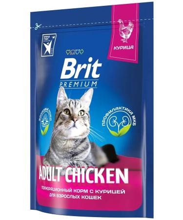 Brit Dry feed Premium for cats chicken 0.4 kg - Buy Online on GoSupps.com