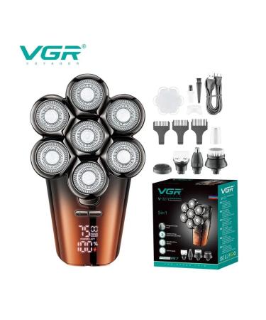 Electric blower with accurate haircut and skin care