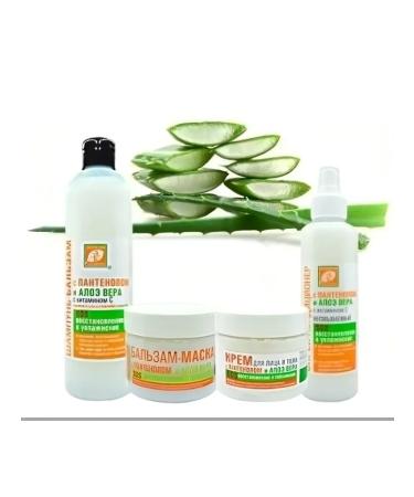 ExclusivecosmeticM Shampoo-balm with panthenol and aloe vera 500 g - Buy Online on GoSupps.com