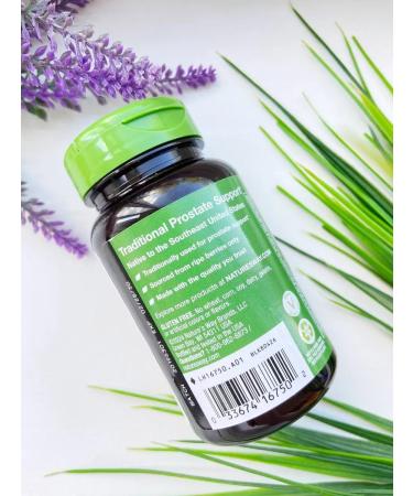 Nature's Way With palmetto Saw Palmetto Berries 100 capsules - Buy Online on GoSupps.com