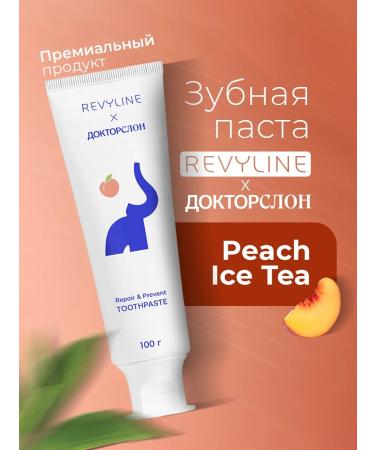 Revyline Toothpaste Reviline & Doctor Slon Peach Ice Tea 100 g