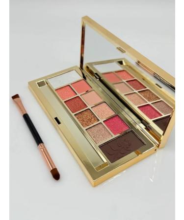 MIR88 Palette of shadows for eyelids 10 shades-5 tone - Buy Online on GoSupps.com