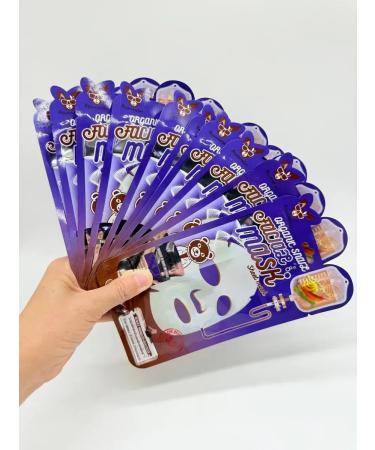 SAKU Mask for the face moisturizing with mucin of a snail Wokali - Buy Online on GoSupps.com