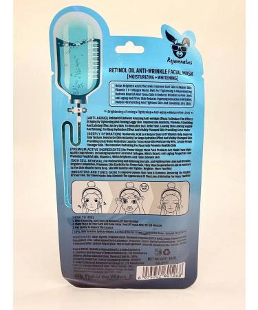 MadiMax1 Retinol sheet mask for wrinkles and skin aging - Buy Online on GoSupps.com