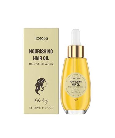 Hoegoa hair oil nourishes strengthens against dry falling out