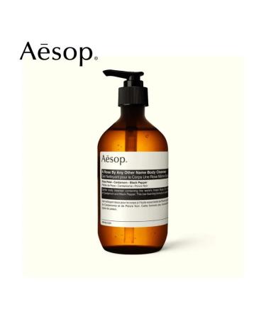 Aesop Shower gel against acne a rose by man oter name
