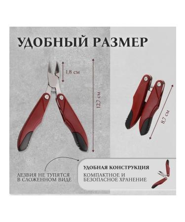 Universal pedicure nippers with a laser file