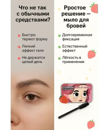 ZRN Laying eyebrows with strawberry aroma - Buy Online on GoSupps.com