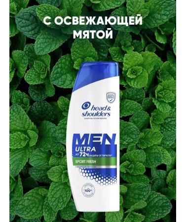 Head & Shoulders Hair shampoo from dandruff male Menultra with mint 0.4l - Buy Online on GoSupps.com