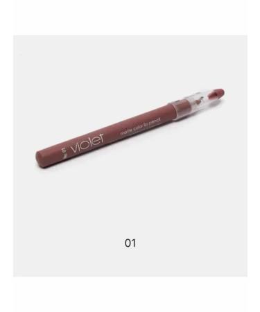 Canida Violet lip pencil with a gross matte 01 - Buy Online on GoSupps.com