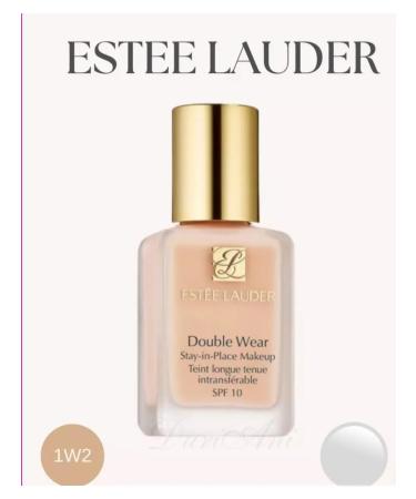 Tonal cream based on Este Lauder Double Wear SPF10 1W2