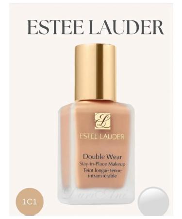 Tonal cream based on Este Lauder Double Wear SPF10 1C1