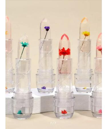 Moisturizing lip glossary manifested with 3D flowers - Buy Online on GoSupps.com