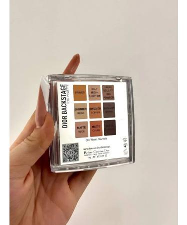 datka7 Palette for eye makeup Dior shadow 001 nude - Buy Online on GoSupps.com