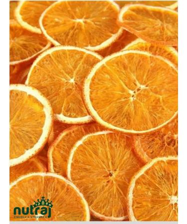 NUTRAJ Fruit chips orange dried without sugar free 500 g - Buy Online on GoSupps.com