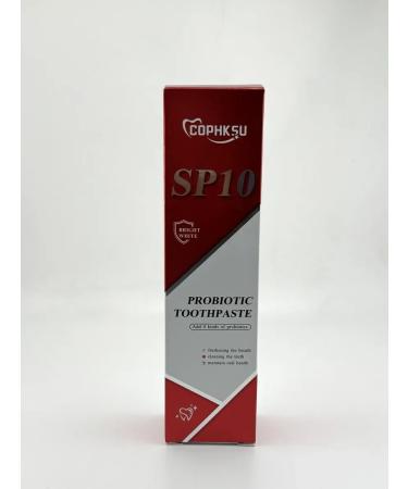 NAMAST SP10 Probiotic Whitening Toothpaste Natural Fluoride-Free - Buy Online on GoSupps.com