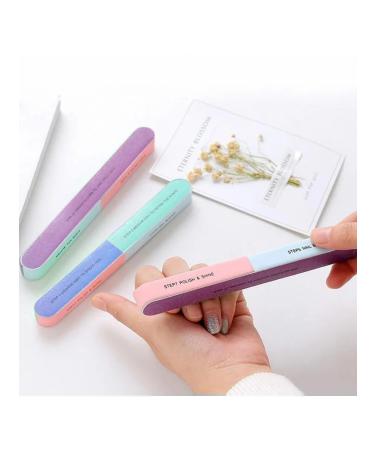 nail file 1 pc instruments for nails is six -sided