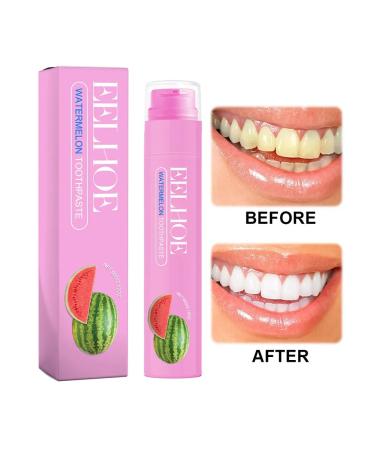 Toothpaste for bleaching 60g tooth cleaning (watermelon) - Buy Online on GoSupps.com