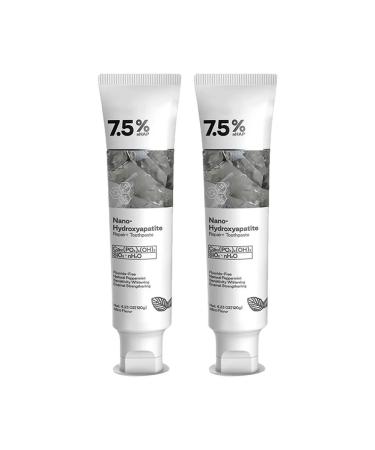 Toothpaste hydroxpatitis 2pcs refreshing deep cleaning