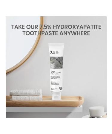 Toothpaste hydroxpatitis 2pcs refreshing deep cleaning - Buy Online on GoSupps.com