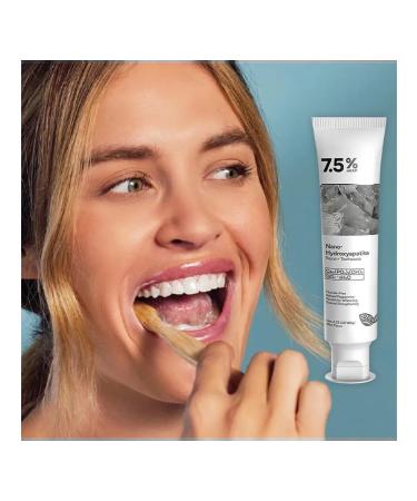 Toothpaste hydroxpatitis 2pcs refreshing deep cleaning - Buy Online on GoSupps.com